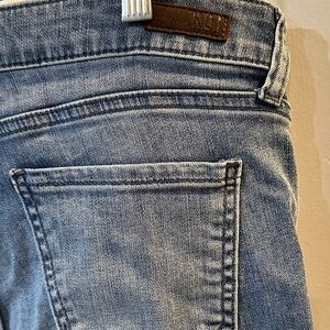 Blue Denim Ankle Jeans